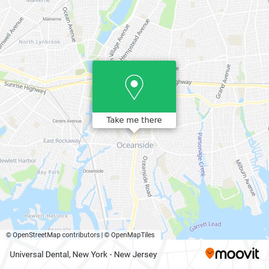 Universal Dental map