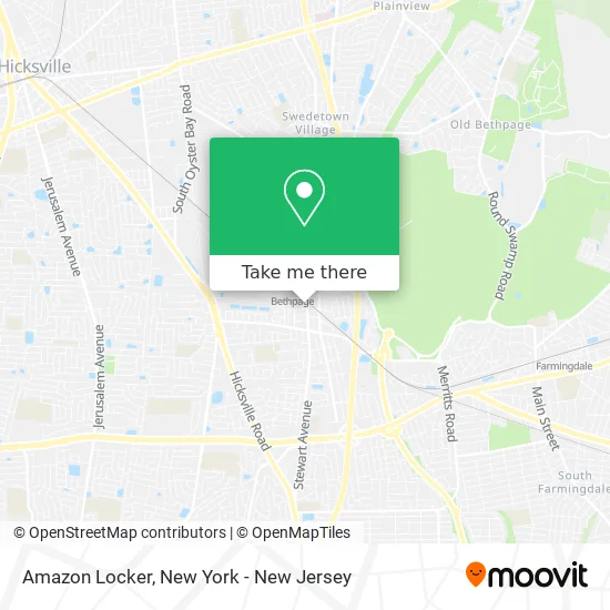 Amazon Locker map