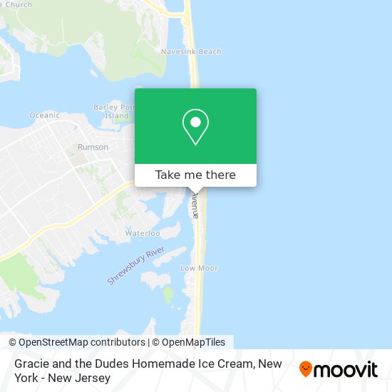 Mapa de Gracie and the Dudes Homemade Ice Cream
