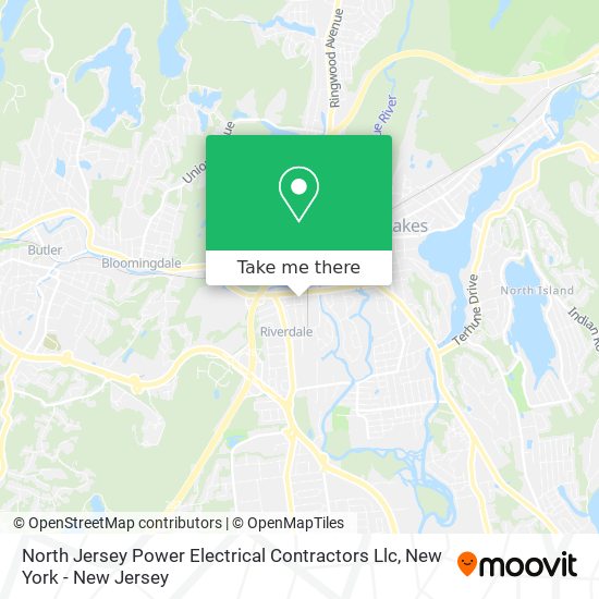 Mapa de North Jersey Power Electrical Contractors Llc