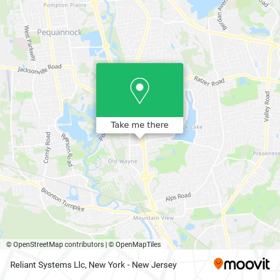 Reliant Systems Llc map