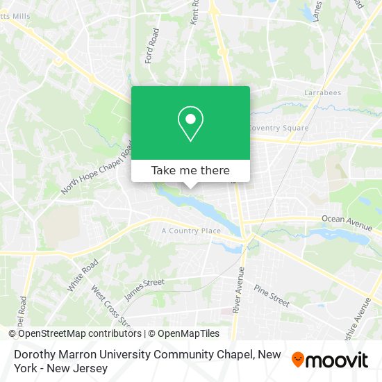 Dorothy Marron University Community Chapel map