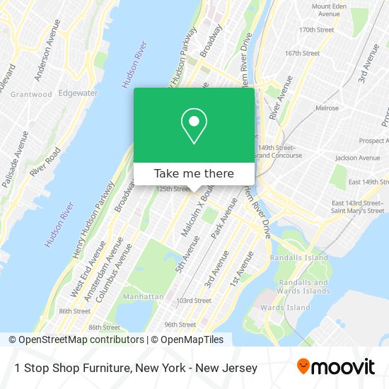 1 Stop Shop Furniture map