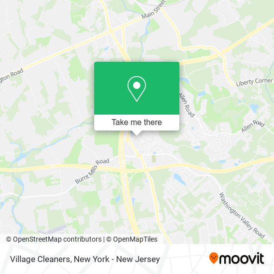 Village Cleaners map