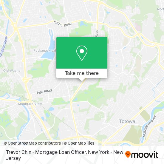 Mapa de Trevor Chin - Mortgage Loan Officer