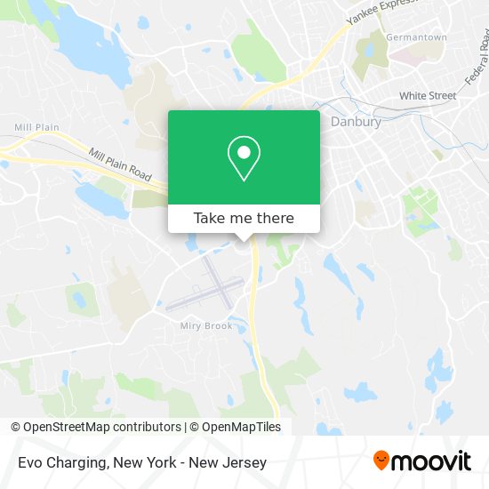 Evo Charging map