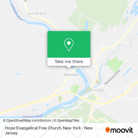 Hope Evangelical Free Church map