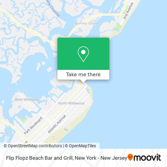 Mapa de Flip Flopz Beach Bar and Grill
