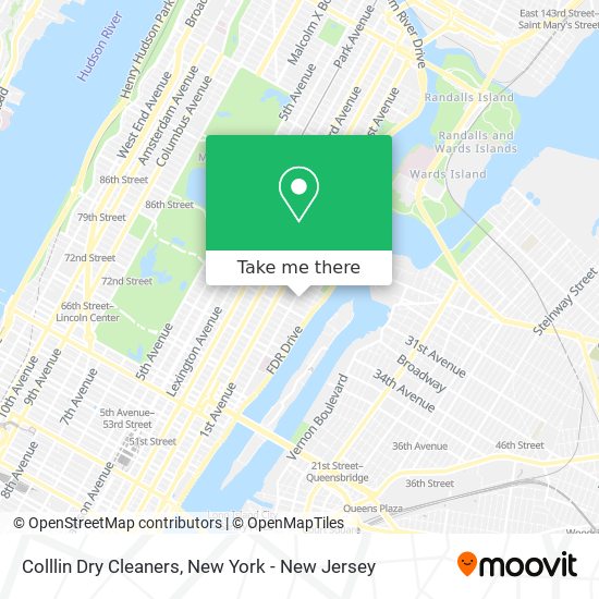 Colllin Dry Cleaners map