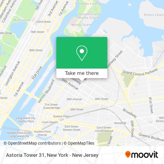 Astoria Tower 31 map