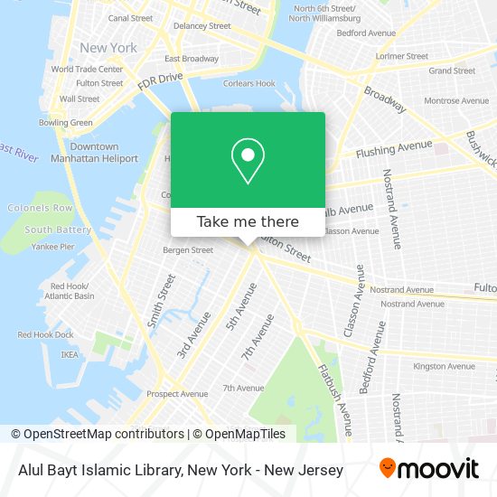 Alul Bayt Islamic Library map