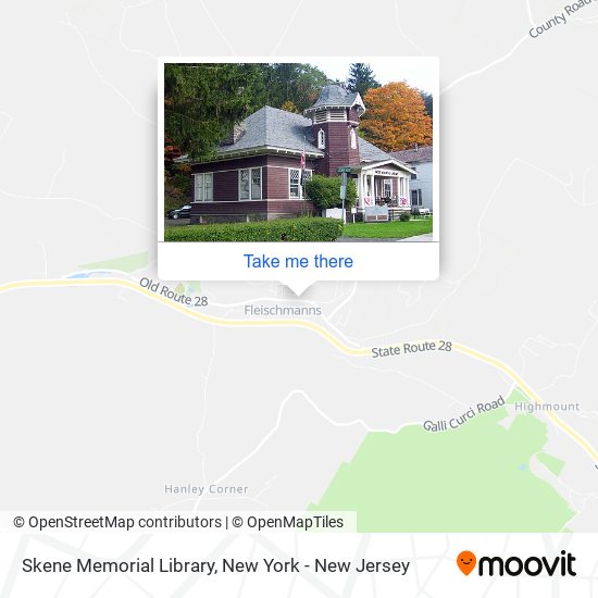 Skene Memorial Library map