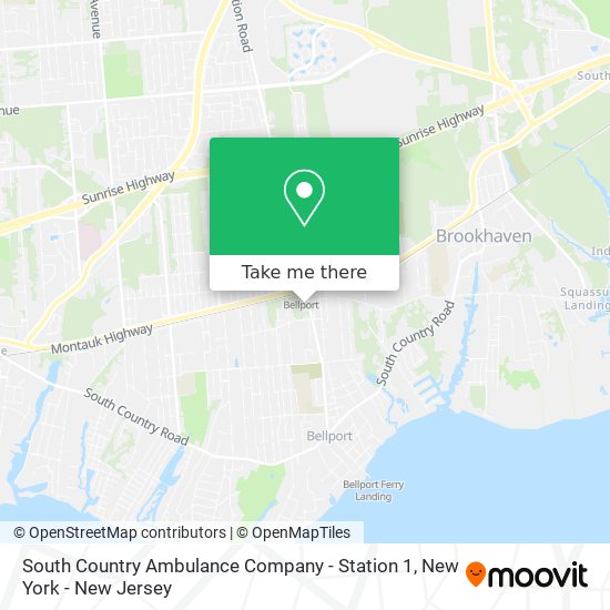 South Country Ambulance Company - Station 1 map