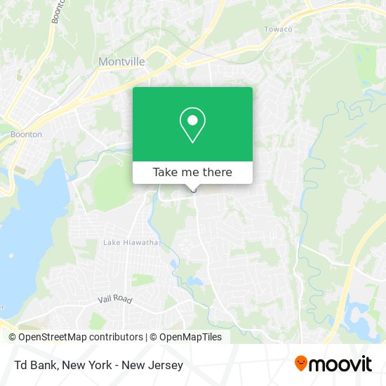 Td Bank map