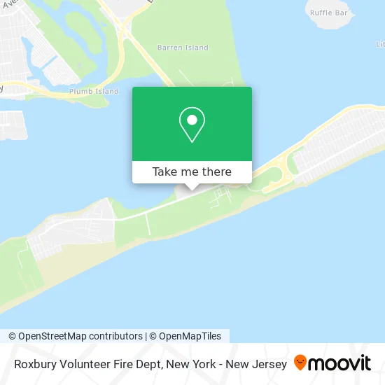 Roxbury Volunteer Fire Dept map