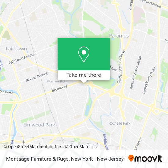 Montaage Furniture & Rugs map