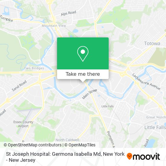 St Joseph Hospital: Germona Isabella Md map