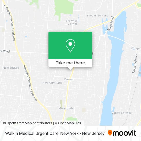 Walkin Medical Urgent Care map