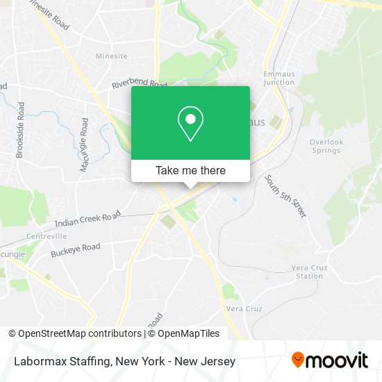 Labormax Staffing map