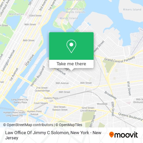 Law Office Of Jimmy C Solomon map