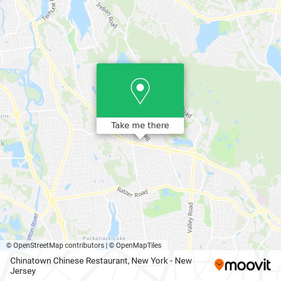 Mapa de Chinatown Chinese Restaurant