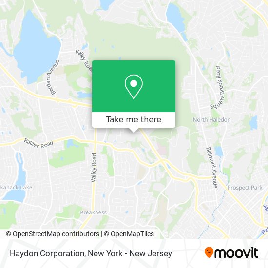 Mapa de Haydon Corporation