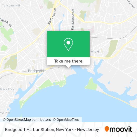 Mapa de Bridgeport Harbor Station