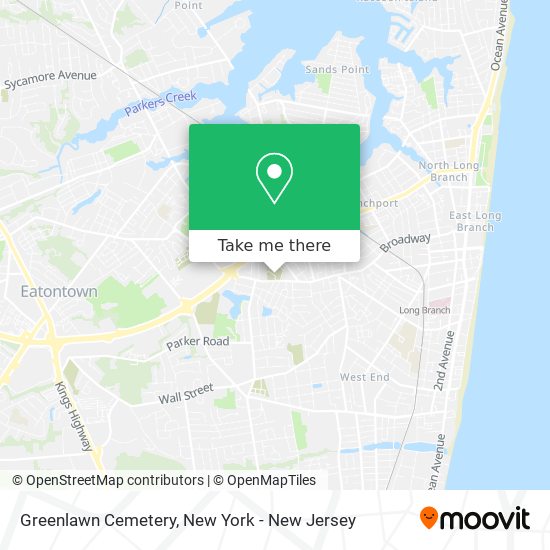 Mapa de Greenlawn Cemetery