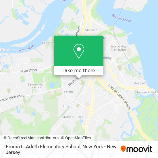 Emma L. Arleth Elementary School map