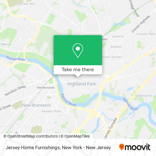 Mapa de Jersey Home Furnishings