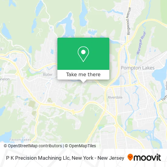 P K Precision Machining Llc map