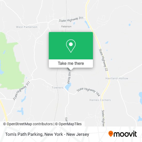 Tom's Path Parking map