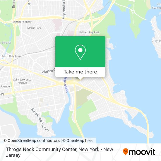 Mapa de Throgs Neck Community Center