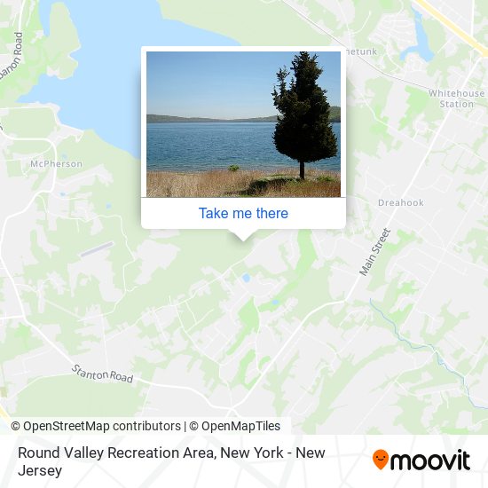 Round Valley Recreation Area map