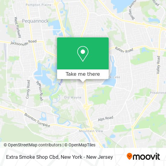 Extra Smoke Shop Cbd map