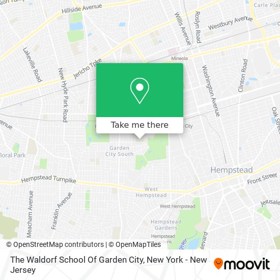 The Waldorf School Of Garden City map