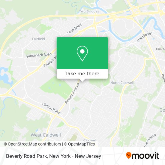 Mapa de Beverly Road Park