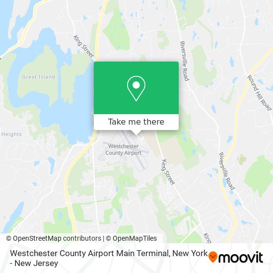 Westchester County Airport Main Terminal map