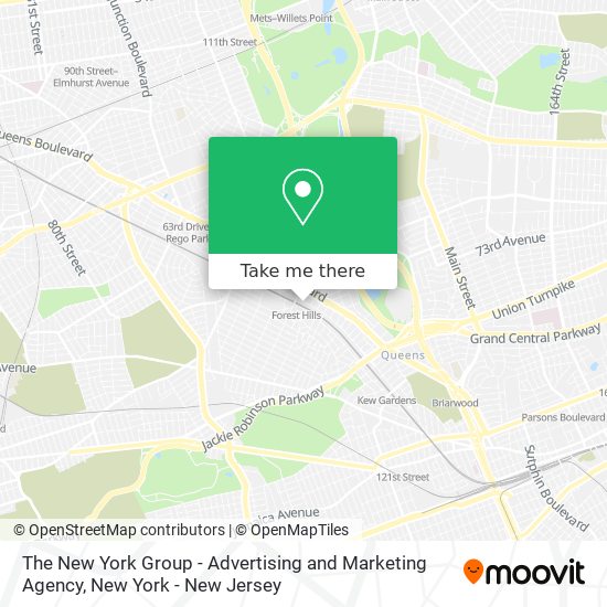 The New York Group - Advertising and Marketing Agency map