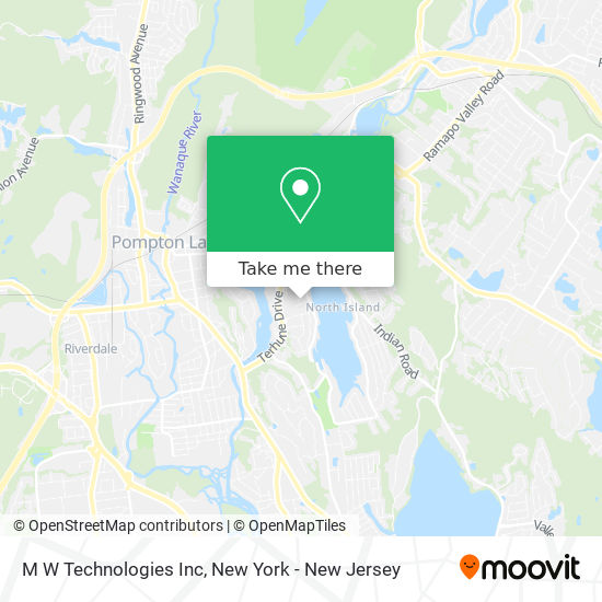 Mapa de M W Technologies Inc