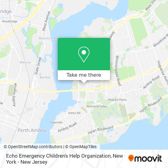 Mapa de Echo Emergency Children's Help Organization