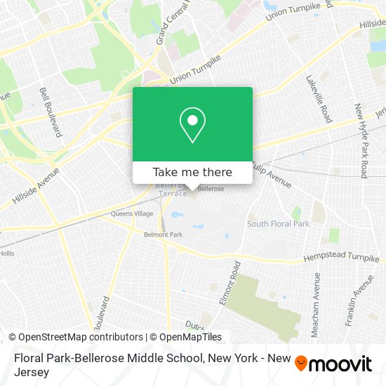 Floral Park-Bellerose Middle School map