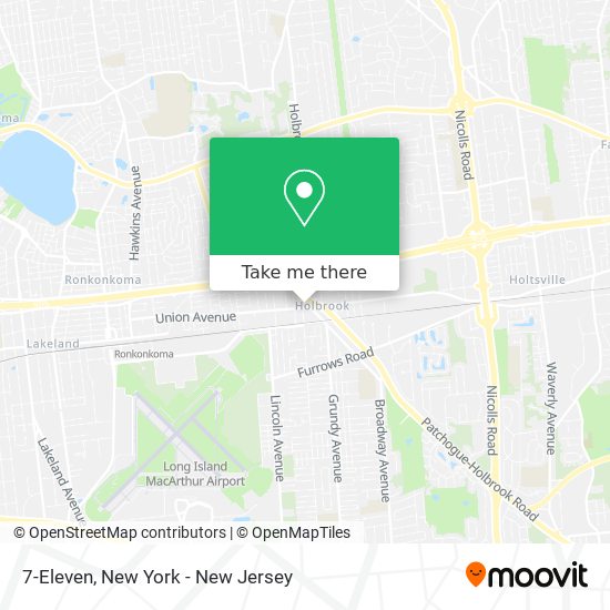 7-Eleven map