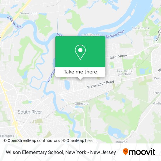 Mapa de Wilson Elementary School