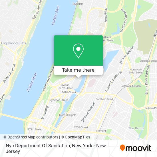 Nyc Department Of Sanitation map