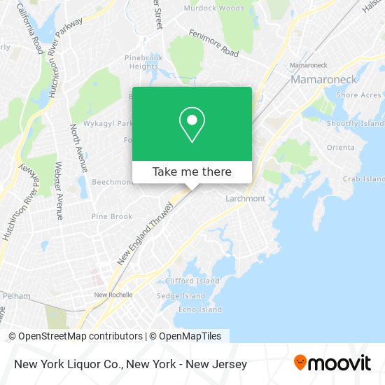 Mapa de New York Liquor Co.