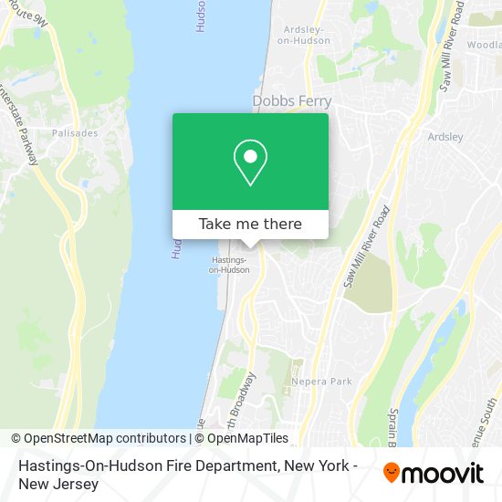 Mapa de Hastings-On-Hudson Fire Department