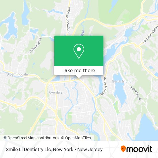 Mapa de Smile Li Dentistry Llc