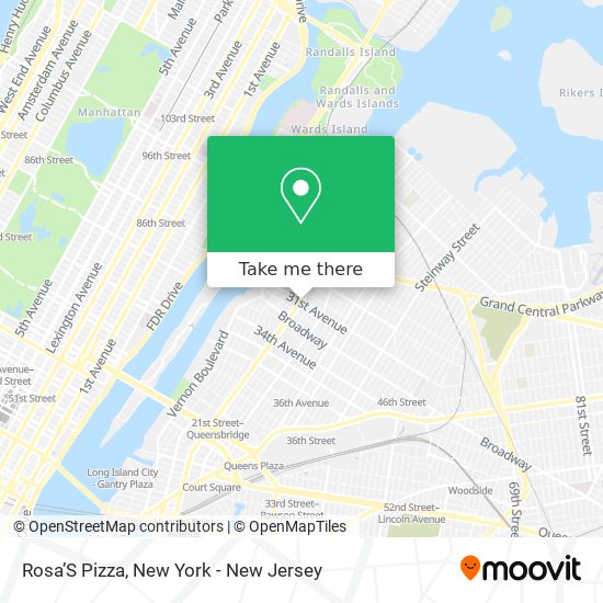 Rosa’S Pizza map