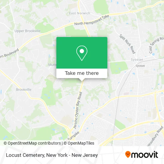 Locust Cemetery map